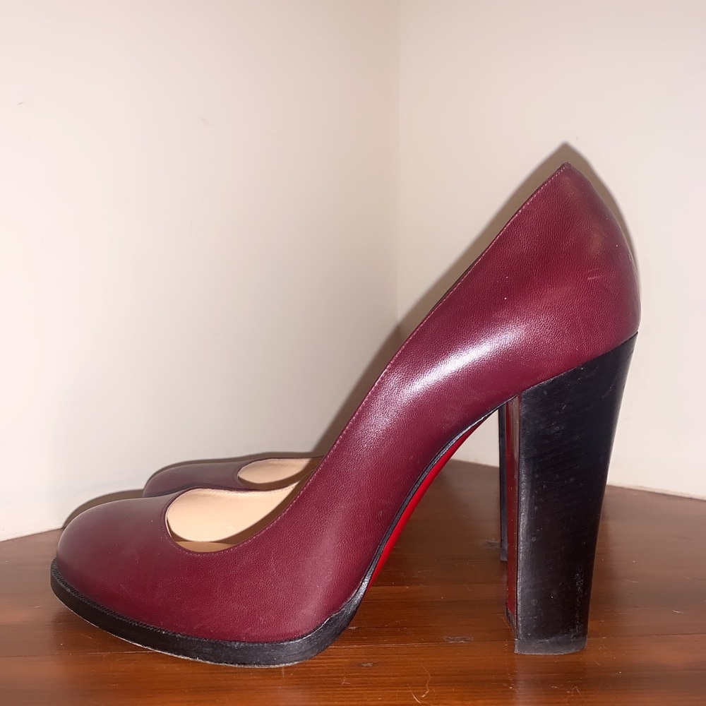 Christian Louboutin  Block Heel Euro 40